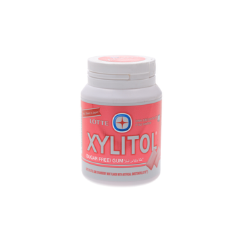Lotte Strawberry Mint Xylitol Gum 58g