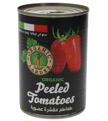 Organic Larder Peeled Tomatoes 400g