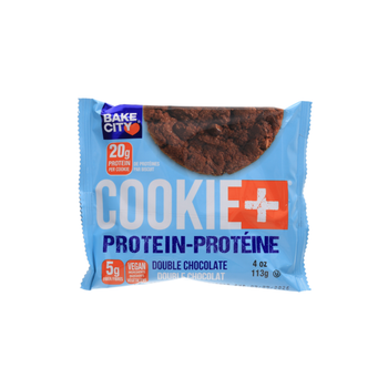 بيك سيتي كوكيز البروتين بالشوفان و الشوكولاتة المضاعفة 113جرام