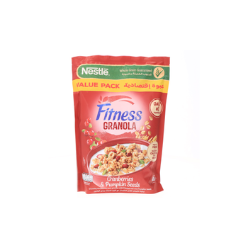Nestle Fitness Granola Cranberry Cereal Bag 600g