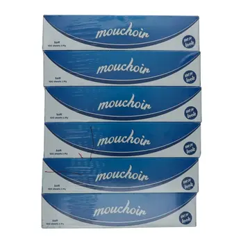Mouchoir Soft Facial Tissues 6x100 Sheets