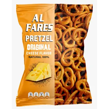 الفارس بسكويت برتزل بالجبنة 120جرام