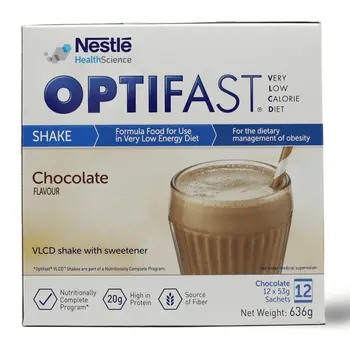 Nestlé Optifast Milk Shake Chocolate Flavor 12×53g