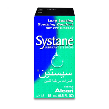 Systane Drops Eye Lubricant Reduce Eye Dryness - 15 Ml