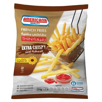 امريكانا بطاطس مقلية ٦ملم 2.5 كيلو