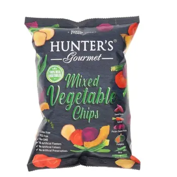 هانترز رقائق الخضروات المشكلة 75جرام