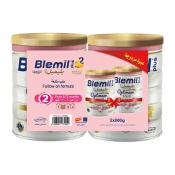 Blemil Plus Baby Milk Stage 2 Dual 2Pieces