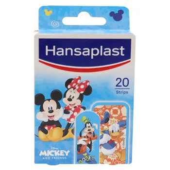 Hansaplast Disney Mickey Mouse Kids Plasters 20 Pieces