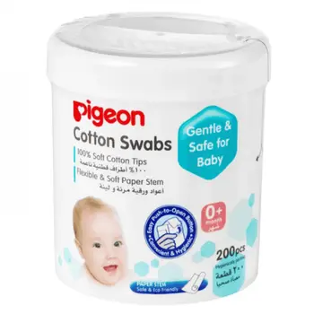 Pigeon Cotton Swabs for Babies 200 pcs