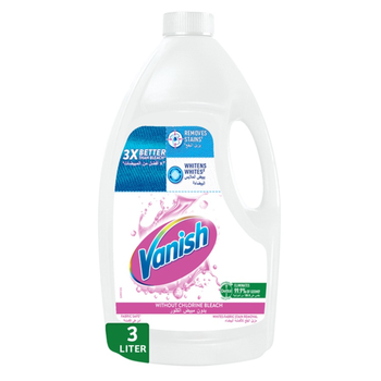 Vanish Liquid Fabric Stain Remover White Clothes 3L
