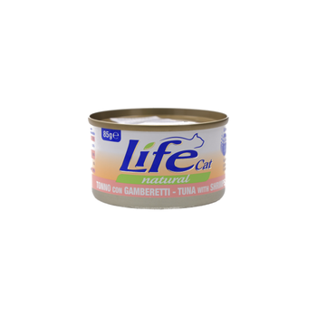Lifecat Natural Tuna & Shrimp Wet Cat Food 85g