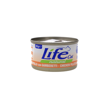 Lifecat Natural Chicken & Shrimp Wet Cat Food 85g