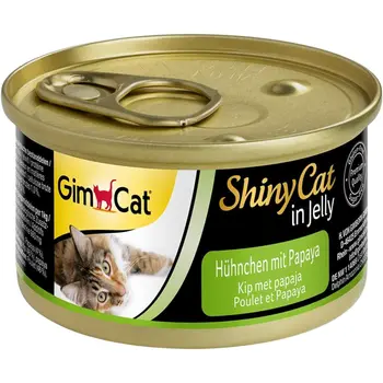 Gimcat Shinycat Chicken With Papaya 70 Gm
