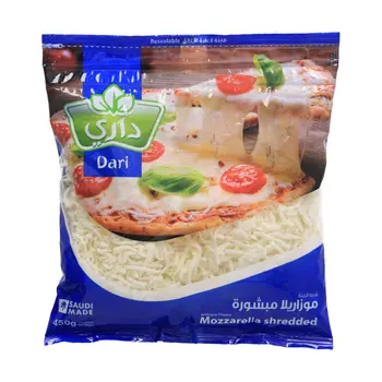 Dari Shredded Mozzarella Cheese Analogue 450g