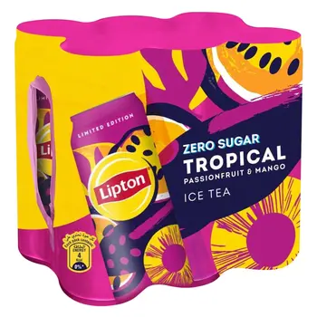 Lipton Tropical Fruits Zero Ice Tea 6x310ml