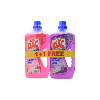 Dac Gold Rose-Lavender Cleaner 2x1L