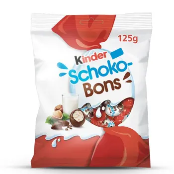 Kinder Schokobons Milky Bitesize Individually Wrapped Chocolates 125g