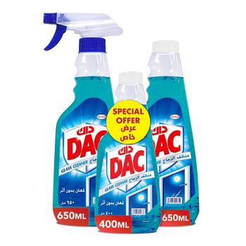 DAC Glass Cleaner 2×650ml
