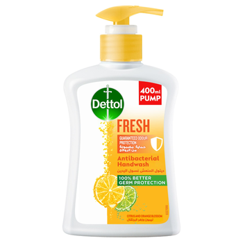Dettol Fresh Antibacterial Handwash 400Ml