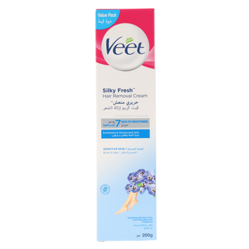 Veet Naturals Sensitive Skin Hair Removal Cream 200g
