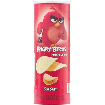 Angry Birds Sea Salt Potato Crisps 160g