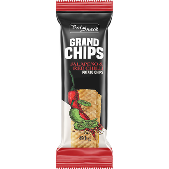 BalSnack Grand Chips Jalapeno & Red Chili 60g