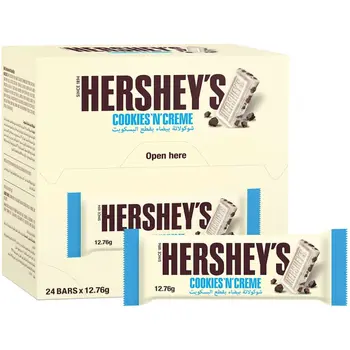 Hershey's Cookies & Cream Chocolate 24x12.76g