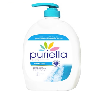 Puriella Energetic Antibacterial Liquid Soap 1L
