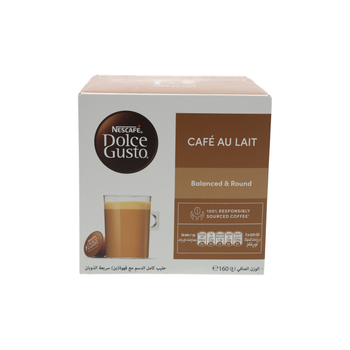 Nescafe Dolce Gusto Café au Lait Capsules 16x160g