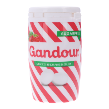 Gandour Sugar-Free Mixed Berries Gum 32 Pieces