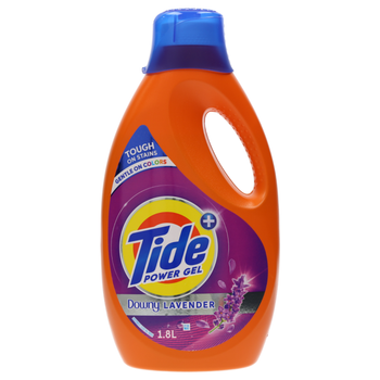 Tide Power Gel Lavender Laundry Detergent 1.8L