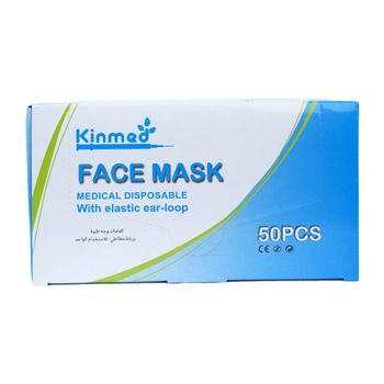 4M Kinmed Blue Medical Face Mask 50 Pieces