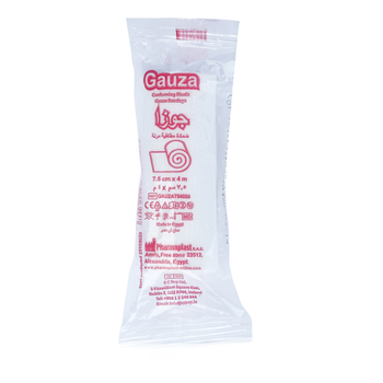 Gauze Roll Bandage 7.5Cm X 4M - For Dressing And Protection 1Piece