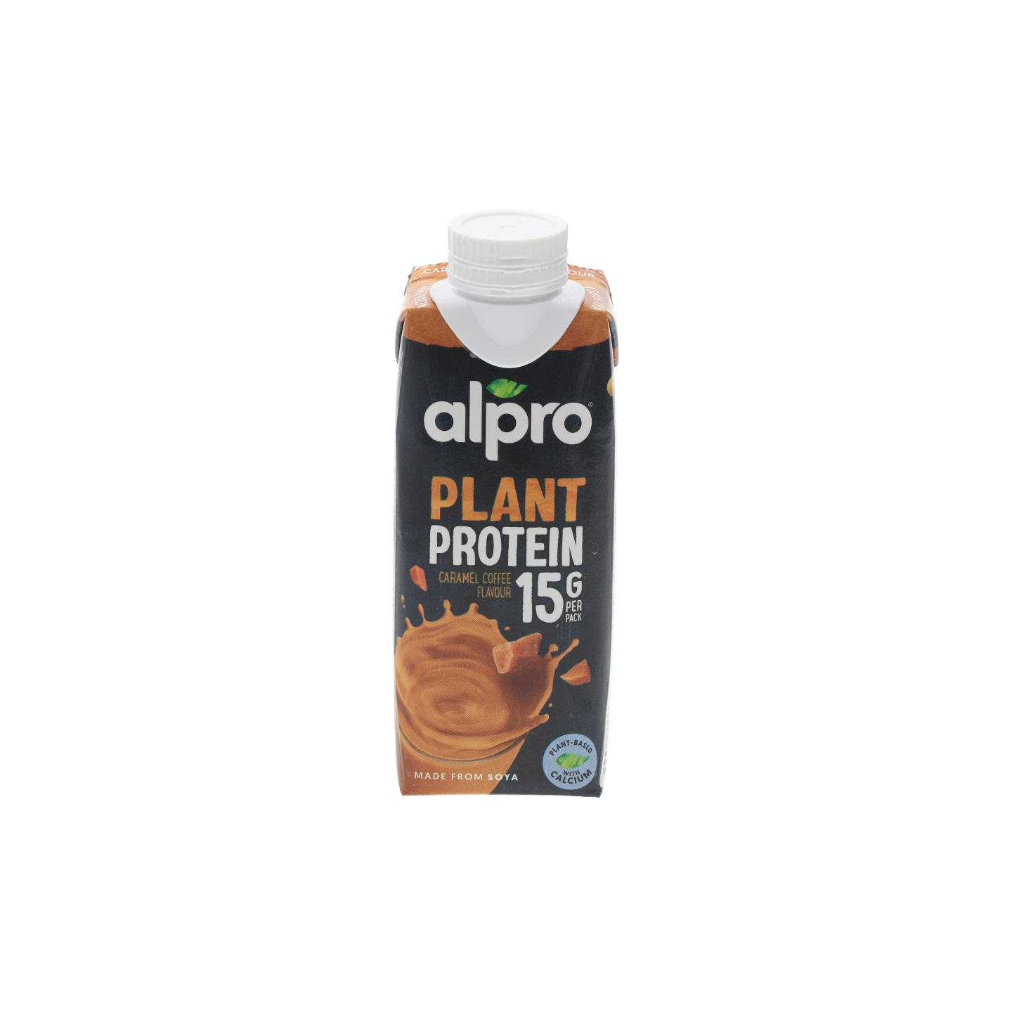 Buy Alpro High in Protein Drink Caramel Coffee 250Ml in Saudi Arabia |  HungerStation