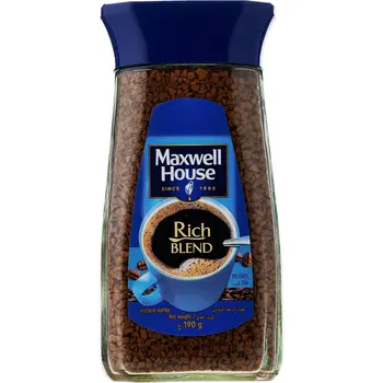 ماكسويل هاوس قهوة غنيّة وسريعة الذوبان 190جرام