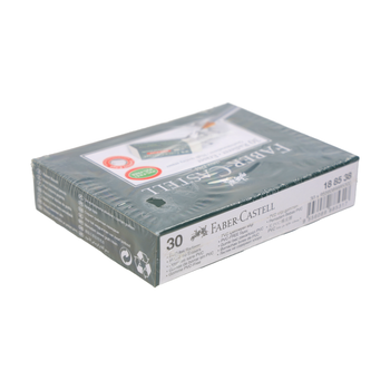 Faber-Castell PVC-Free White Erasers 30 Pieces
