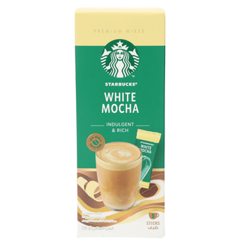 ستاربكس اظرف وايت موكا بريميوم ميكس 5×24جرام