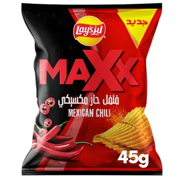 ليز ماكس حار مكسيكي 45جرام