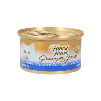 فانسي فيست لافي لوفيس  سمك أبيض محيط وتونة 85جرام