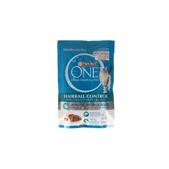 Purina ONE Hairball Chicken Cat Food 70g