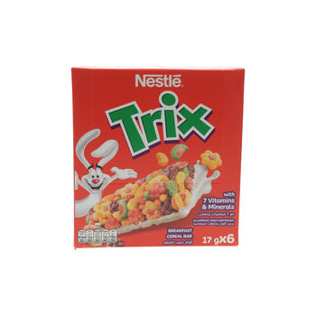 Nestle Trix Cereal Bar Pack  6×17g