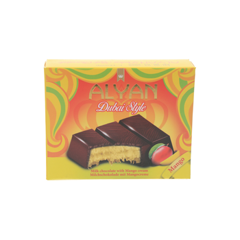 Alyan Dubai Crunchy Knafeh And Mango Chocolate Milk Chocolate 100g