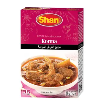 Shan Korma Curry Recipe Mix 50g