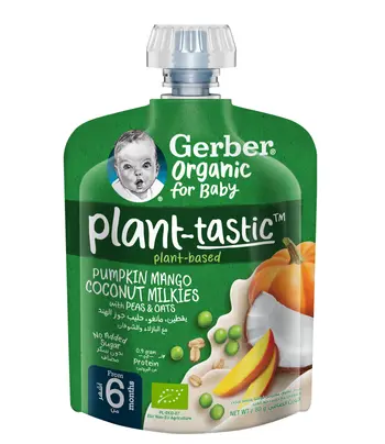 Gerber Plant-Tastic Pumpkin Mango Milkies 80g