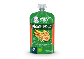 Gerber Plant-Tastic Mango Chickpeas Smash 110g