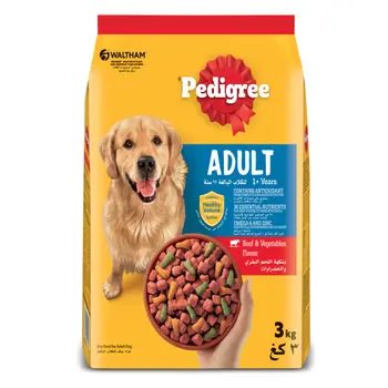 بيديجرامري طعام الكلاب البالجرامين اللحم و الخضروات 3كيلو