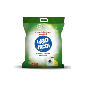 موبي صابون بودرة أخضر 25كيلو