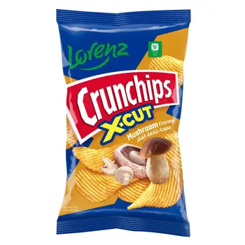 Lorenz Crunchips X-Cut Mushroom 85g