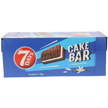 7 Days Chocolate Cake Bar 12x25g