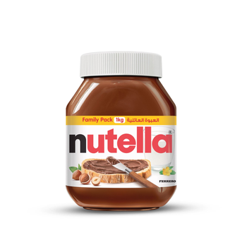 Nutella Hazelnut Chocolate Breakfast Spread Jar 1Kg
